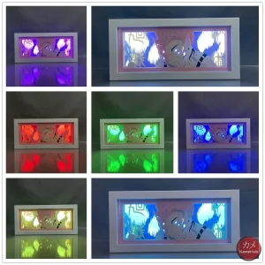 Jujutsu Kaisen - Sukuna Light Box 3D con Luce Led