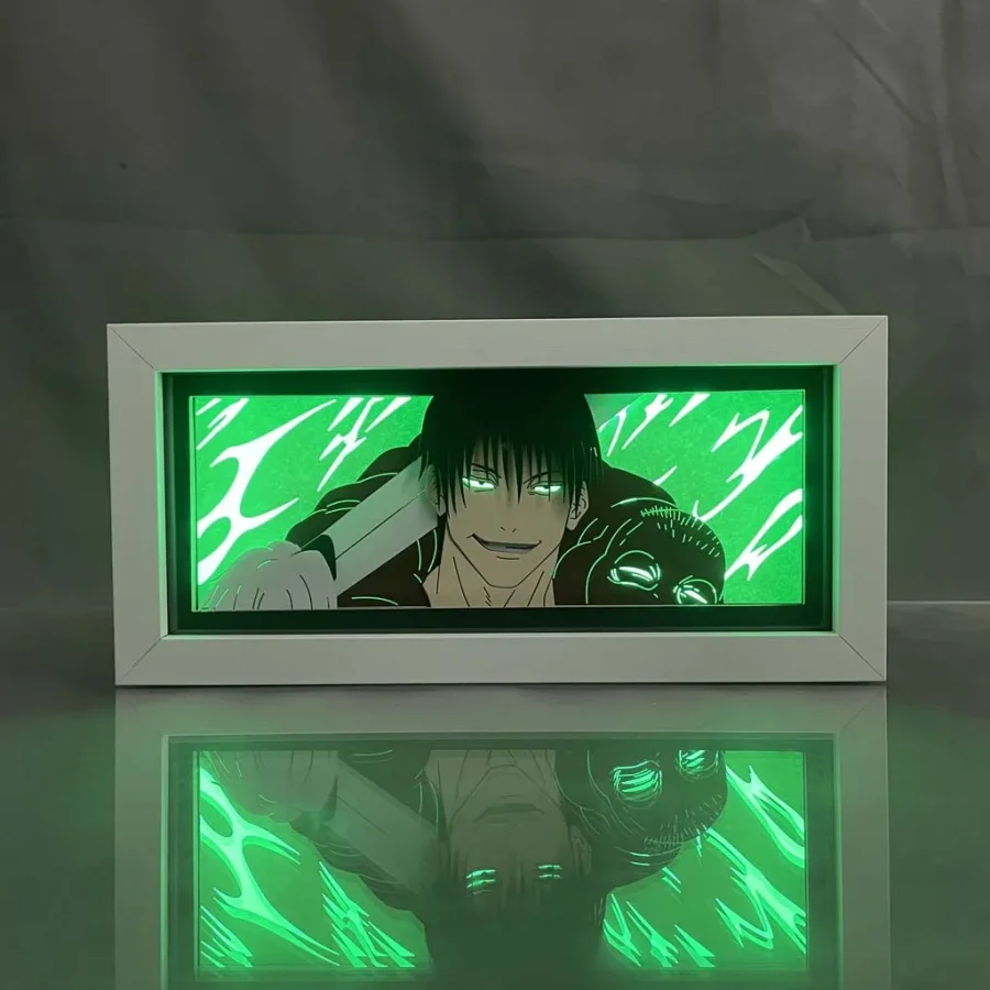 Jujutsu Kaisen - Toji Fushiguro Light Box 3D con Luce Led - immagine 7