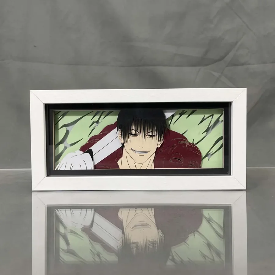 Jujutsu Kaisen - Toji Fushiguro Light Box 3D con Luce Led - immagine 8
