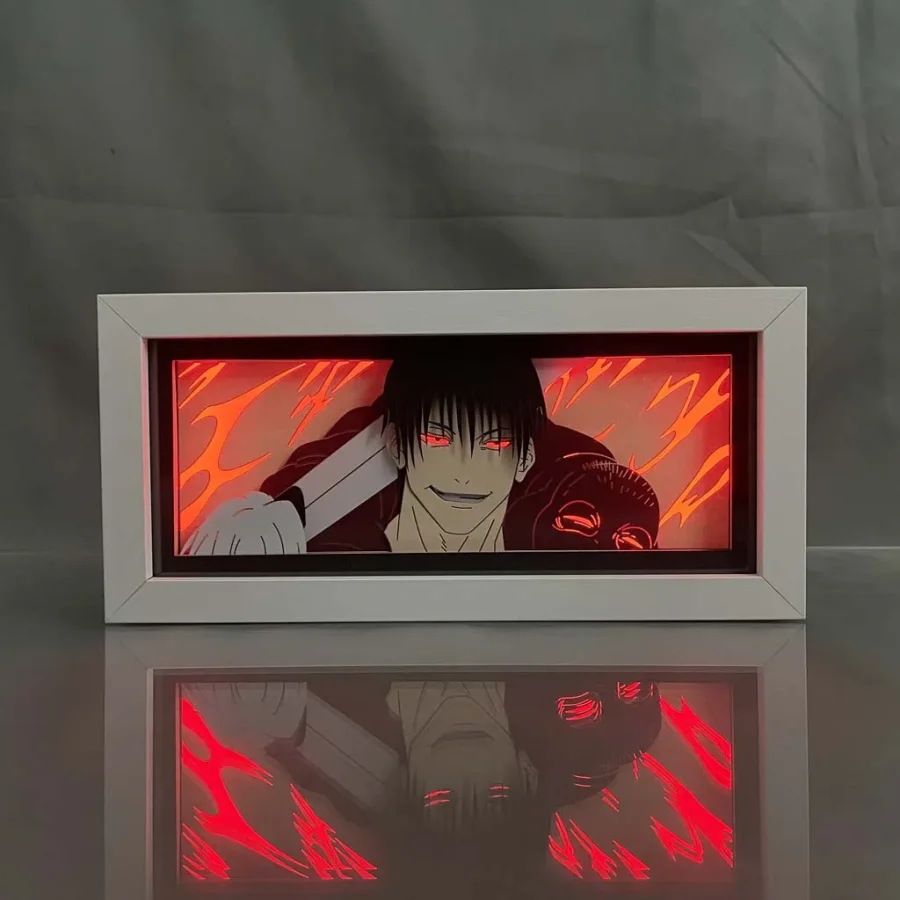 Jujutsu Kaisen - Toji Fushiguro Light Box 3D con Luce Led - immagine 6