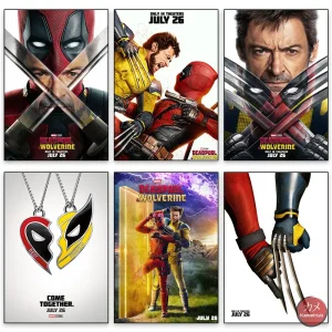 Marvel: Deadpool & Wolverine - Poster Cinematografici del Film