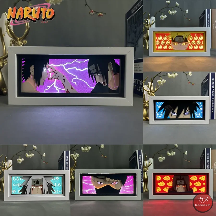 Naruto Shippuden - Light Box 3D con Luce Led - immagine 2