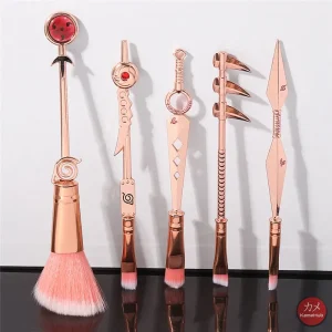 Naruto Shippuden - Set Spazzole e Pennelli Make Up
