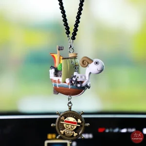 One Piece - Going Merry e Thousand Sunny Ciondolo per Auto