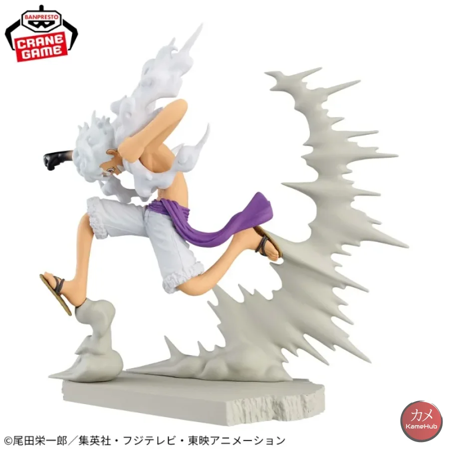 One Piece - Monkey D. Luffy Gear 5 Vs. Rob Lucci Bandai Banpresto Scenic View - immagine 5