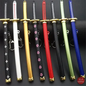 One Piece - Roronoa Zoro Mini Katana Portachiavi / Ornamentale