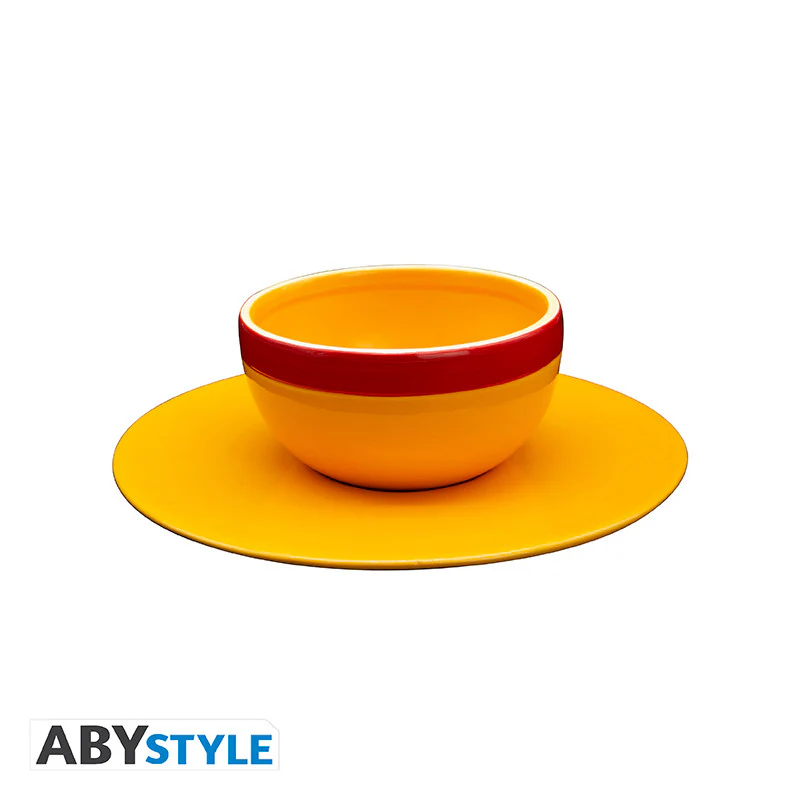 PREORDINE One Piece Strawhat Set Scodella e Piatto Cappello di Paglia - immagine 2