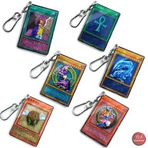 Yu-Gi-Oh! Duel Monsters - Carte Portachiavi con Glitter
